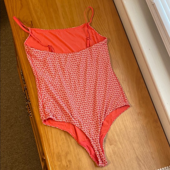 Aerie Smoothez Heart Pattern Bodysuit - Picture 2 of 3